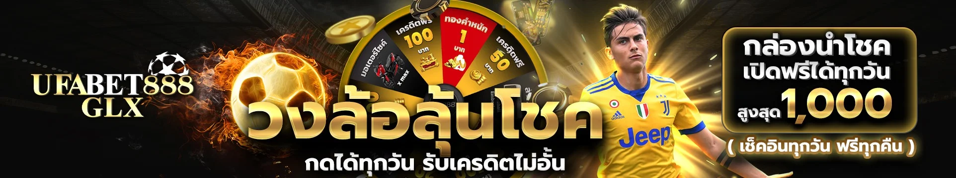 สล็อตออนไลน์ UFABET888GLX รวมค่ายดังแตกง่ายจ่ายจริง
